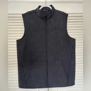 Travis Mathew Top of the Line Vest, Gray, XL, EUC